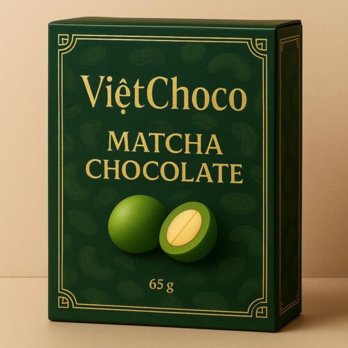 Vietchoco Matcha Chocolate – Socola Matcha phủ hạt dinh dưỡng